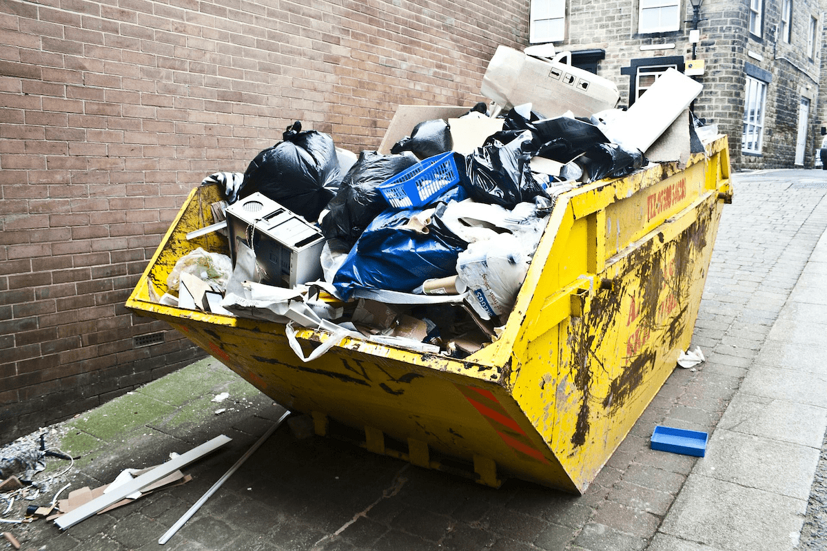 Afval container huren Delft